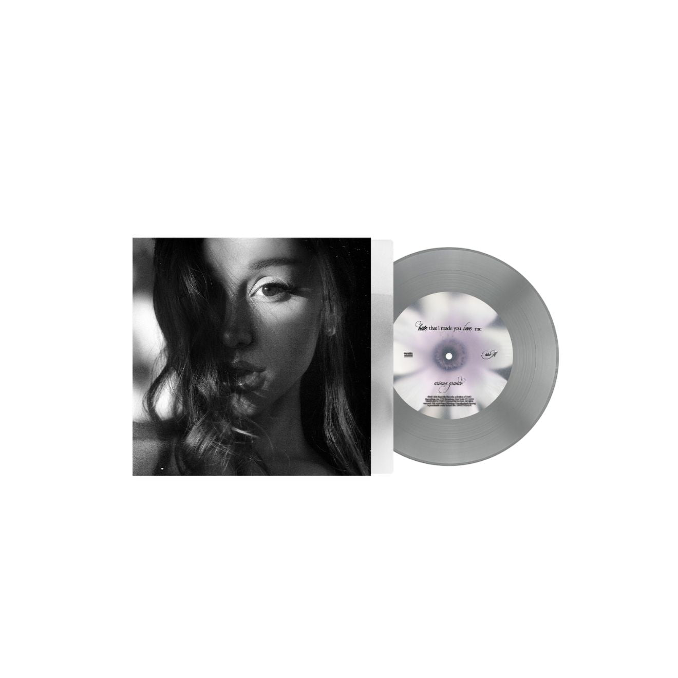 hate that i made you love me - fluffy tail gray 7"