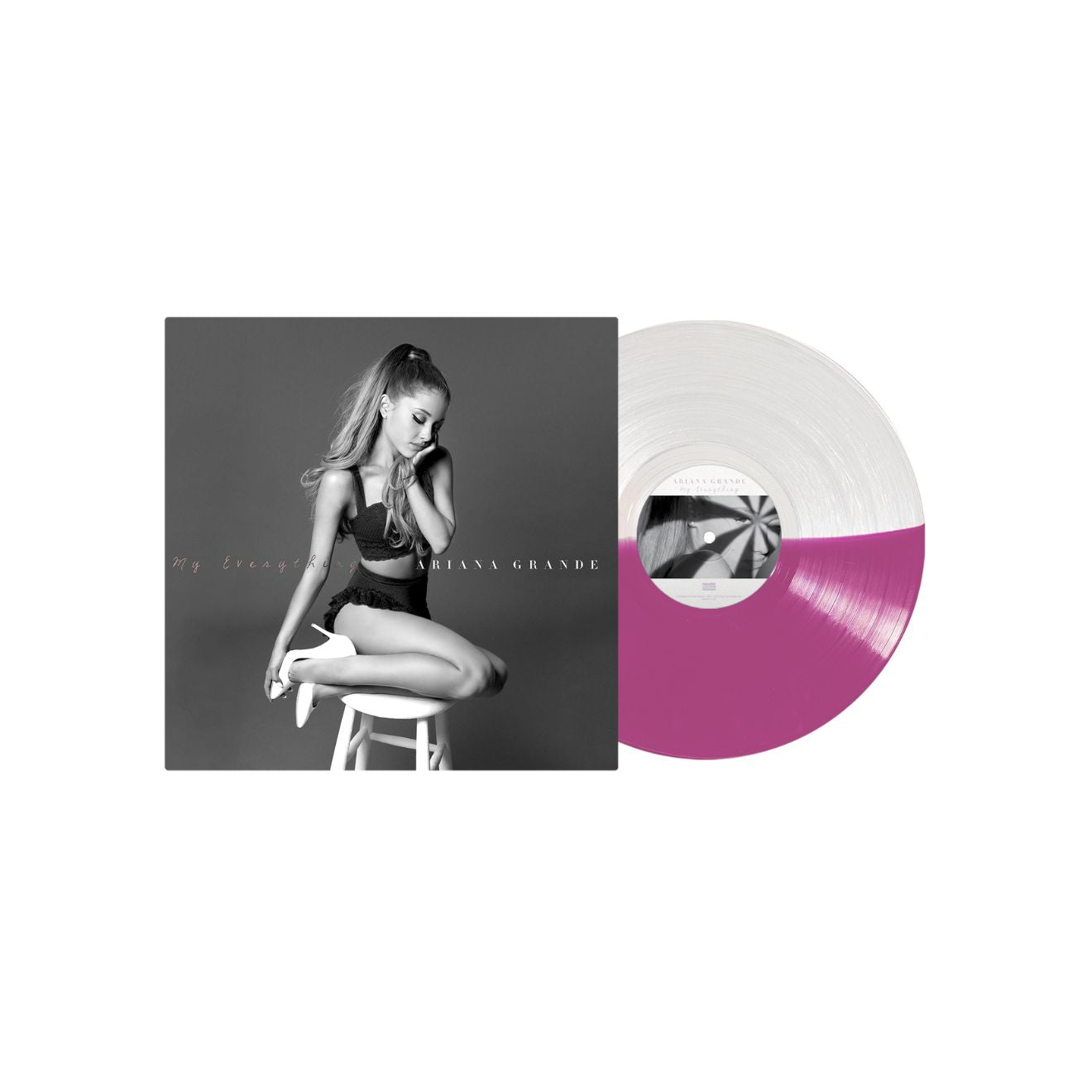 my everything lp (half clear/purple)