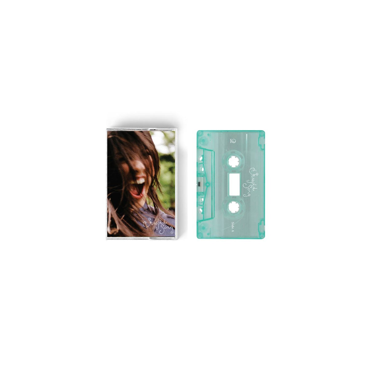 stupid song - exclusive 'coming undone' translucent green cassette