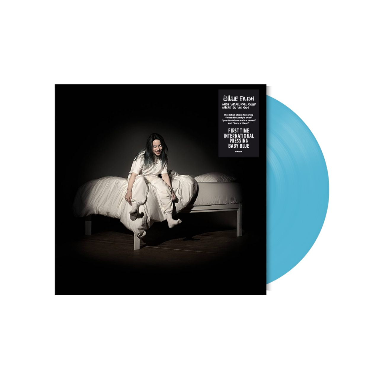 WHEN WE ALL FALL ASLEEP, WHERE DO WE GO? [first INTL pressing in baby blue]