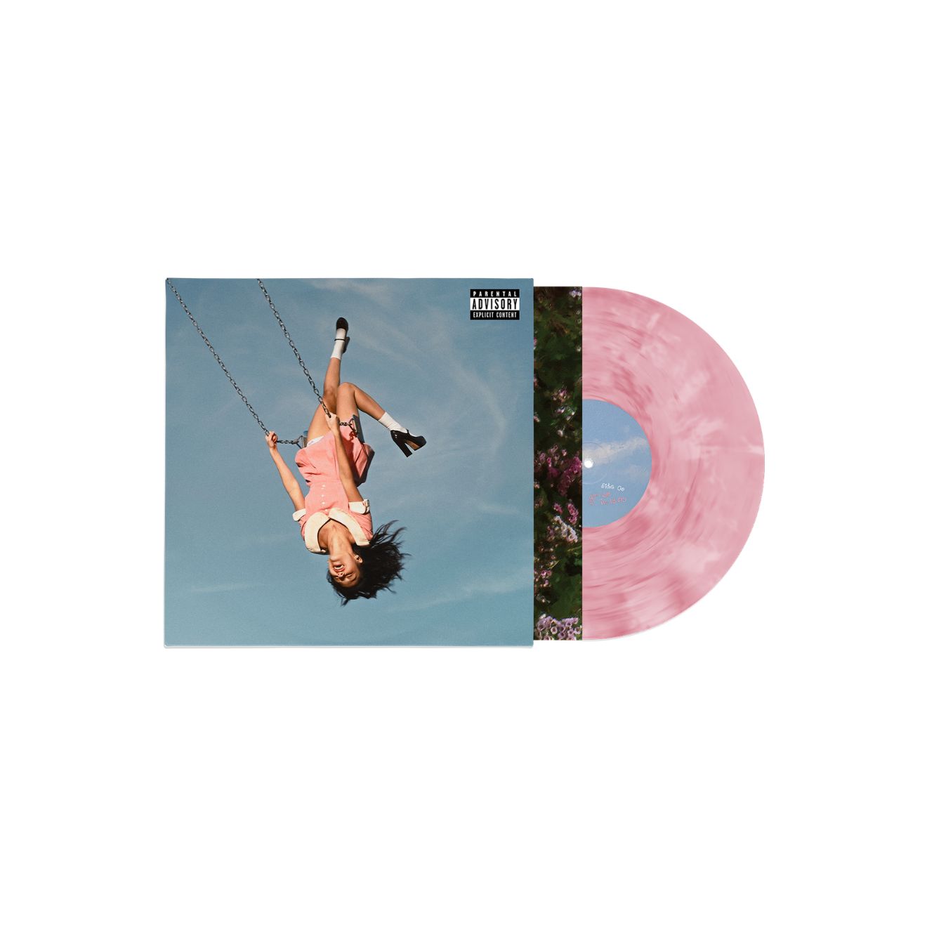 you seem pretty sad for a girl so in love - exclusive 'feminine intuition' lenticular cover pink vinyl